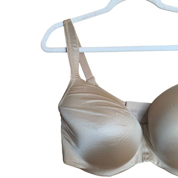 Soma Womens Size 42DD Beige Stunning Support Smooth Balconette Bra - Picture 2 of 4